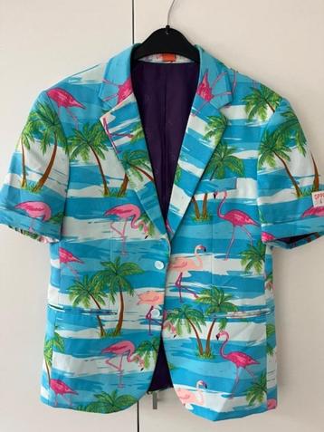 Opposuit Flamingo maat 48 beschikbaar voor biedingen