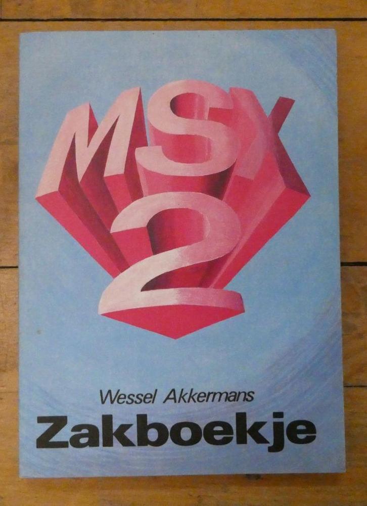 MSX 2 Zakboekje, Boeken, Informatica en Computer, Zo goed als nieuw, Ophalen of Verzenden
