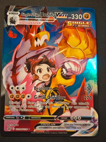 Single Strike Urshifu Vmax [Proxy] beschikbaar voor biedingen