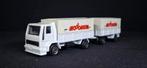 Majorette Vrachtwagen met Aanhanger. BIEDEN, Hobby en Vrije tijd, Modelauto's | Overige schalen, Ophalen of Verzenden, Gebruikt