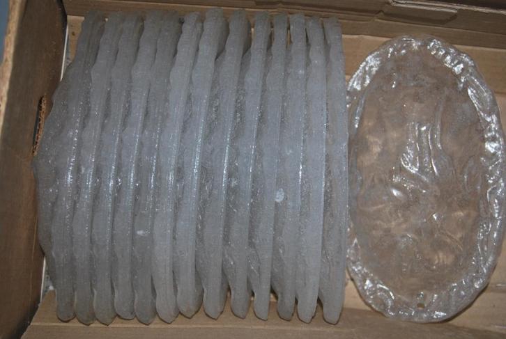 La Murrina Murano glazen lamp schaaltjes onderdelen 60's, Huis en Inrichting, Lampen | Hanglampen, Gebruikt, Minder dan 50 cm