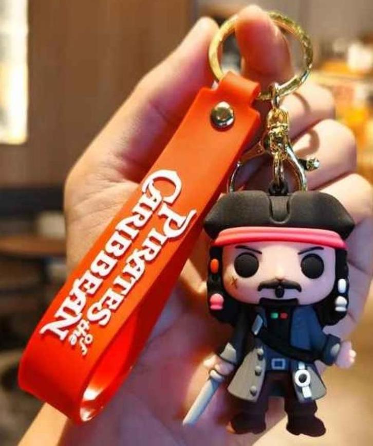 sleutelhanger Jack Sparrow uit Pirates of the Carribean, Verzamelen, Sleutelhangers, Nieuw, Knuffel of Figuurtje, Ophalen of Verzenden