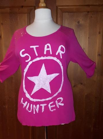 roze tuniek met pailletjes One Size (tot 44) beschikbaar voor biedingen