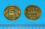 Amerikaans token Carwash, Postzegels en Munten, Penningen en Medailles, Verzenden, Brons, Buitenland