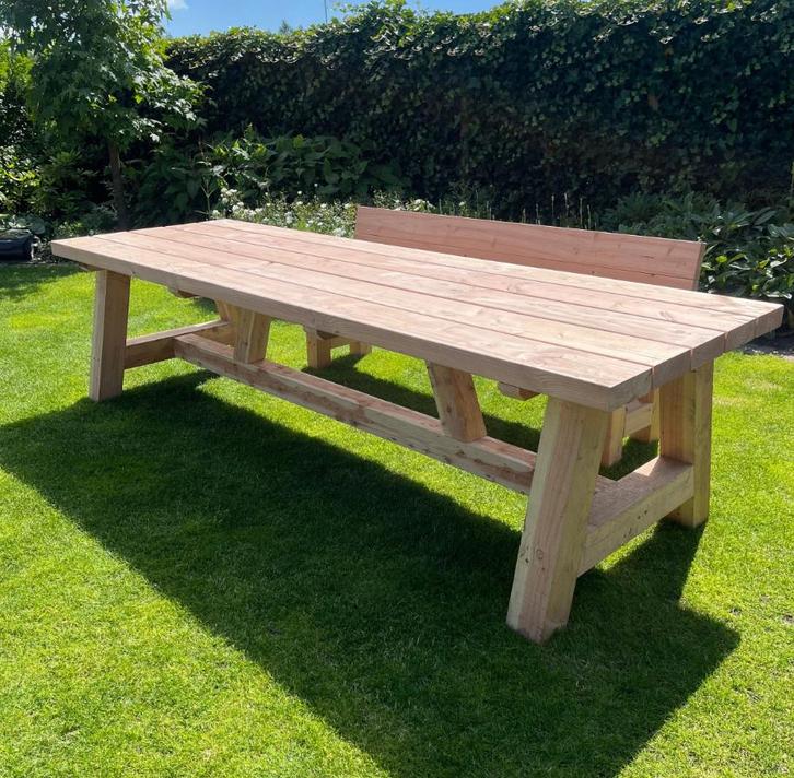 Extreme Douglas Tuintafels, Tuin en Terras, Tuintafels, Nieuw, Rechthoekig, Hout, Ophalen of Verzenden