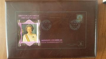 luxe beatrix FDC postzegels beschikbaar voor biedingen