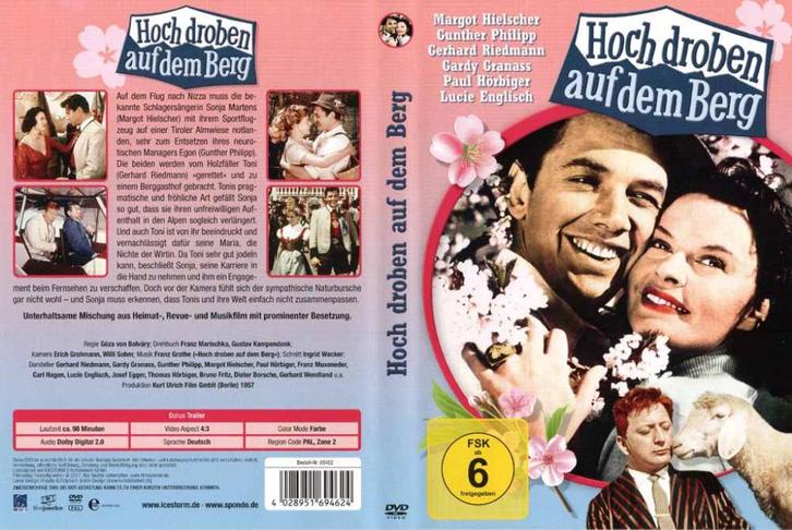 Hoch Droben auf dem Berg 1957 met Margot Hielscher, Cd's en Dvd's, Dvd's | Klassiekers, Gebruikt, Drama, 1940 tot 1960, Alle leeftijden