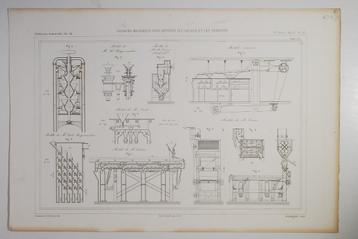 Mechanische zeef reinigen van grutten en griesmeel (1880) beschikbaar voor biedingen