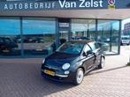 Fiat 500 1.2 Lounge, Airco(automatisch), Multimedia, Bluetoo, 12 maanden, Stof, Gebruikt, 4 cilinders