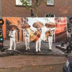 Spandoek mariachi band, straatversiering, Ophalen of Verzenden, Versiering