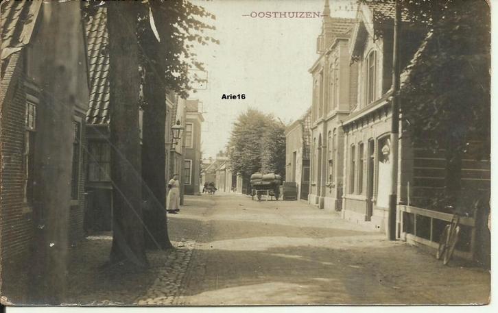 Oosthuizen, Verzamelen, Ansichtkaarten | Nederland, Gelopen, Noord-Holland, Voor 1920, Verzenden
