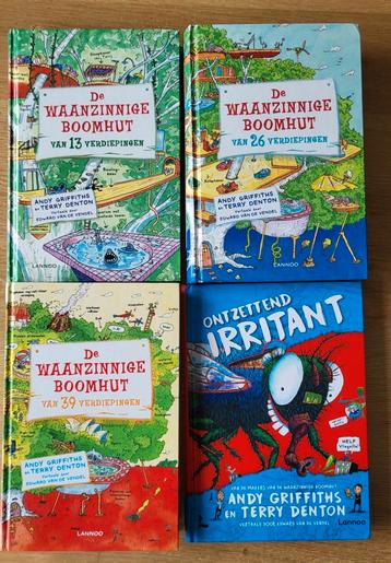 Andy Griffiths Boomhut Serie - 4 Boeken beschikbaar voor biedingen