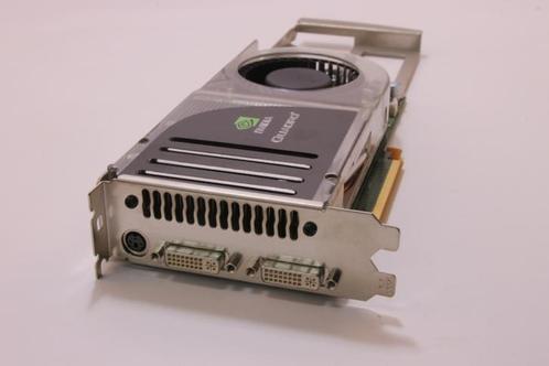 442228-001 HP nVidia Quadro FX4600 768Mb PCIe 2xDVI 1xTV-out, Computers en Software, Videokaarten, Gebruikt, Nvidia, PCI-Express 1.0