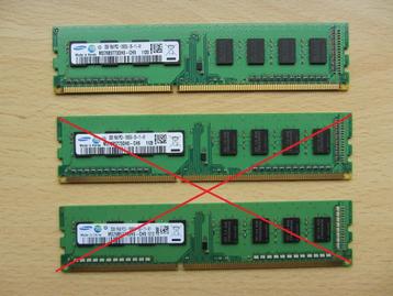Samsung 2GB PC3-10600 DDR3-1333MHz non-ECC Unbuffered CL9 beschikbaar voor biedingen