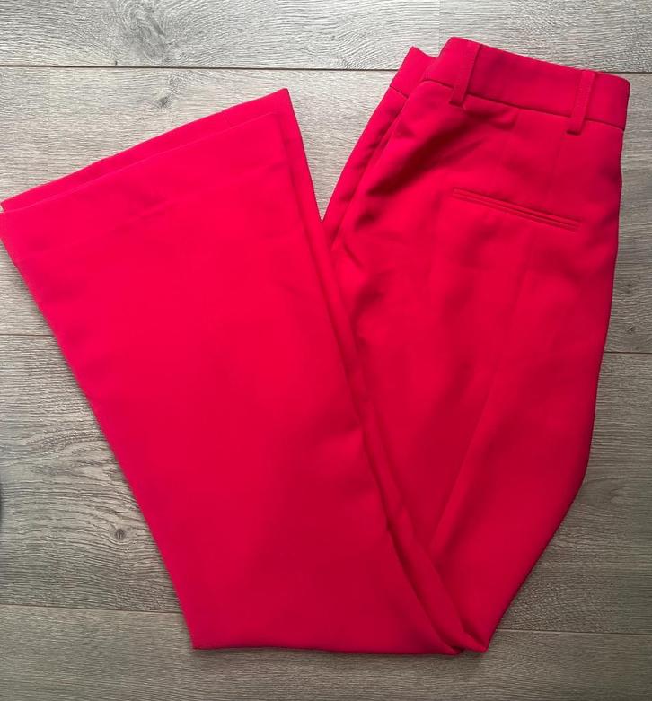 BEAUMONT - fuchsia broek - 36 (S), Kleding | Dames, Broeken en Pantalons, Zo goed als nieuw, Maat 36 (S), Roze, Lang, Verzenden