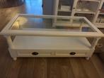 Salontafel, Huis en Inrichting, Tafels | Salontafels, Gebruikt, 100 tot 150 cm, Glas, Landelijk