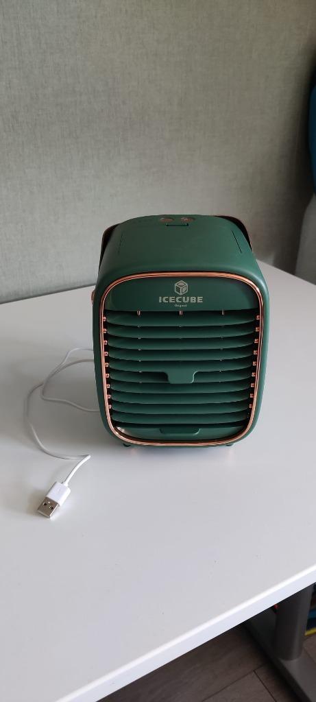 ICECUBE Draagbare Air Cooler met waterspray, Witgoed en Apparatuur, Ventilatoren, Gebruikt, Tafelventilator, Ophalen