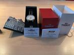 Tissot heren horloge, Ophalen of Verzenden, Zo goed als nieuw, Leer, Overige merken