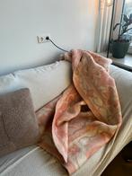 Vintage scheerwollen deken, Huis en Inrichting, Woonaccessoires | Plaids en Woondekens, Ophalen of Verzenden, Gebruikt