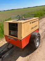 Mobile compressor 1,5 kub te koop, Doe-het-zelf en Verbouw, Compressors, Ophalen of Verzenden, Gebruikt, 6 tot 10 bar, Mobiel