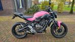 Yamaha MT07 2017 - A2 35kw Zwart/Roze - Arrow Exhaust, Motoren, Onderdelen | Yamaha, Ophalen