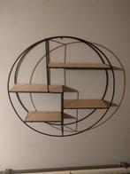 Wandrek rond van metaal, Huis en Inrichting, Woonaccessoires | Wandplanken en Boekenplanken, Ophalen, Zo goed als nieuw