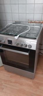 Goed werkend gasfornuis met elektrische oven, Ophalen, Gebruikt, 4 kookzones, Gas