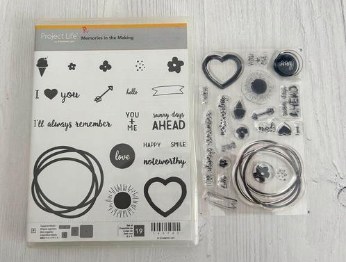 Memories in the Making Project Life van Stampin’Up!, Hobby en Vrije tijd, Stempelen, Zo goed als nieuw, Clearstamp, Ophalen of Verzenden