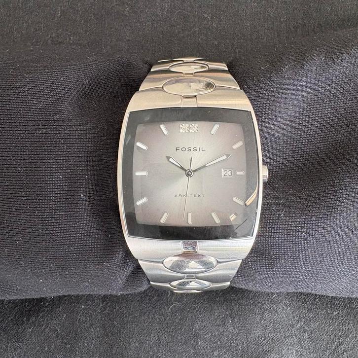 Fossil Arkitekt Herenhorloge – FS-2879 – Edelstaal, Sieraden, Tassen en Uiterlijk, Horloges | Heren, Gebruikt, Polshorloge, Overige merken