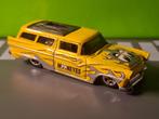 Hotwheels - 8 Crate 1956 Ford Parklane [geel] 1/60, Ophalen of Verzenden, Gebruikt, Auto