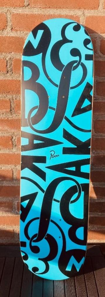 Parra skateboard deck byparra rockwell 8" calligraphy beschikbaar voor biedingen