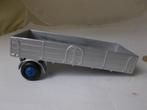 1963 Dinky Toys 424 COMMER. ALLEEN TRAILER (Silver/Blue), Ophalen of Verzenden, Gebruikt, Bus of Vrachtwagen, Dinky Toys