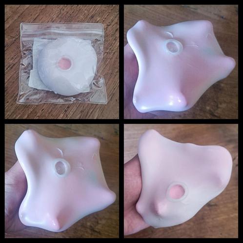 Platte rekbare slijmerige stressbal / kneedbal, Hobby en Vrije tijd, Overige Hobby en Vrije tijd, Nieuw, Ophalen of Verzenden