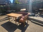 Duits oostenrijkse hoekbank.met tafel, Ophalen of Verzenden, Gebruikt, Veranda