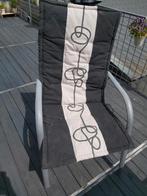 2 dunnere tuinstoelkussens in  gebruikte staat  doch proper, Tuin en Terras, Tuinmeubel-accessoires, Ophalen, Zo goed als nieuw