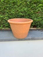 Terracotta grote bloempot diameter 34,5cm hoogte 25cm, Tuin en Terras, Bloempotten, 25 tot 40 cm, Rond, Ophalen of Verzenden, Zo goed als nieuw
