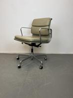 3x Vitra Eames EA 217 Soft Pad Bureaustoel Olijf - Chroom, Huis en Inrichting, Ophalen of Verzenden, Zo goed als nieuw, Bureaustoel