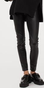 H&M prachtige pu - leren legging zwart nieuw S, Kleding | Dames, Broeken en Pantalons, H&M, Zwart, Nieuw, Ophalen of Verzenden