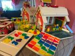 Vintage Fisher-Price play family School + Bus Sint idee!, Ophalen of Verzenden, Gebruikt, Jongen of Meisje