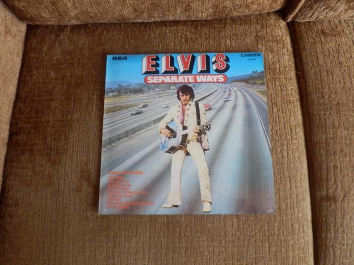 Elvis Presley LP Separate ways., Cd's en Dvd's, Vinyl | Rock, Gebruikt, Poprock, 12 inch, Ophalen of Verzenden