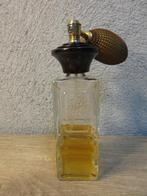 Antieke parfumfles met verstuiver, Ophalen of Verzenden