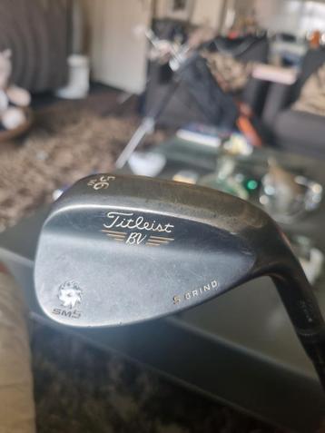 Titleist Vokey SM5 BV S grind 56⁰ graden raw black finish. beschikbaar voor biedingen