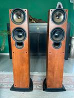 Geluidboxen merk Kef , Qseries vinted, kersenhout, Audio, Tv en Foto, Luidsprekers, Gebruikt, 120 watt of meer, Front, Rear of Stereo speakers