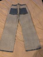 Bershka Spijkerbroek Maat 34 - Binnenstebuiten!, Blauw, Ophalen of Verzenden, Zo goed als nieuw, Maat 34 (XS) of kleiner