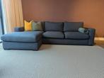 Loungebank UrbanSofa - Giorno 2,5zits met lounge - Antraciet, Ophalen, Zo goed als nieuw, Stof, UrbanSofa type Giorno Antraciet