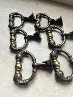 Vintage Deurknopjes - Set van 6, Ophalen, Gebruikt, Metaal, Overige typen