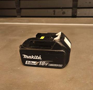 Makita accu 5.0Ah 18V beschikbaar voor biedingen