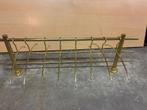 Goudkleurig messing kapstok losse bijhorende kledinghangers, Gebruikt, Minder dan 100 cm, Metaal, Ophalen