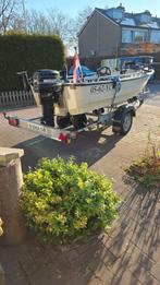 Visboot, consoleboot  25pk Mercury incl.trailer Rana Thor407, Watersport en Boten, Vis- en Consoleboten, Ophalen, 10 tot 30 pk