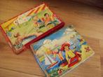2 oud houten legpuzzels  voor 0,75 per stuk, Antiek en Kunst, Ophalen